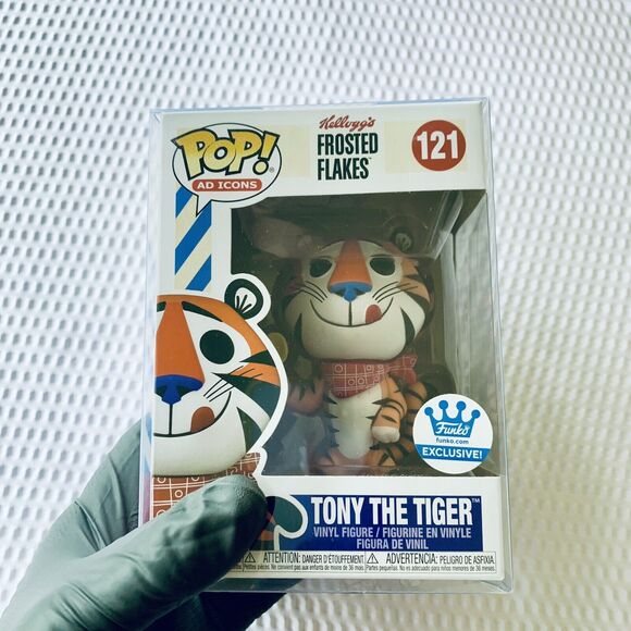 Funko Pop Tony The Tiger #121 Kellogg’s Frosted Flakes Exclusive W/ Protector - Picture 1 of 7